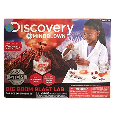 Discovery Mindblown Stem Big Boom Blast Lab Experiment Set