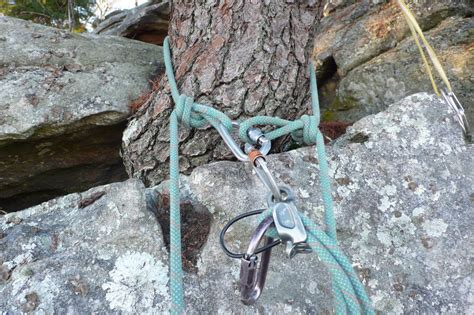 building  anchor  climbing rope