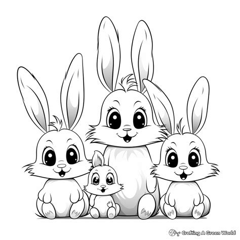 animal family coloring pages  printable