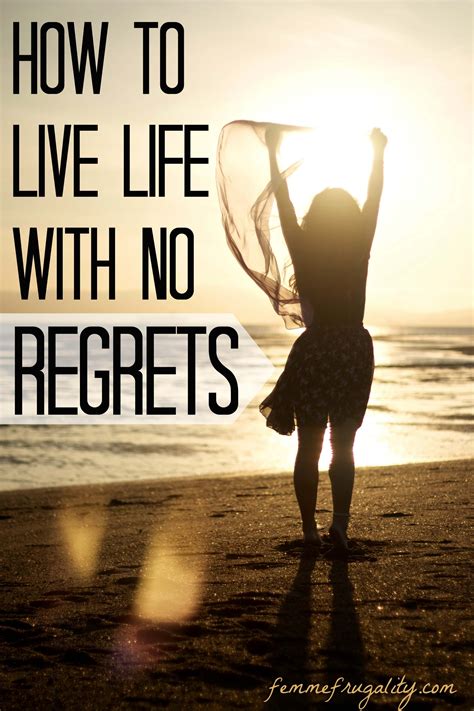 regrets in life femme frugality
