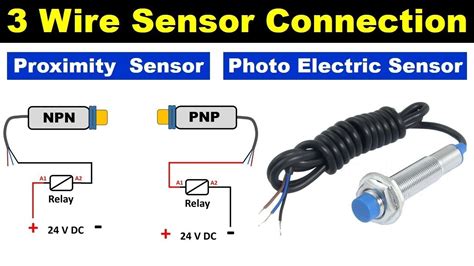 wire pnp npn sensor wiring sensor connection diagram attheelectricalguy youtube