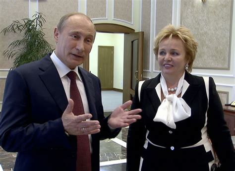 Russian President Vladimir Putin And Longtime Wife