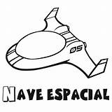 Nave Espacial Imprimir Guiainfantil Astronautas Espacia Vocabulario Seleccionar sketch template