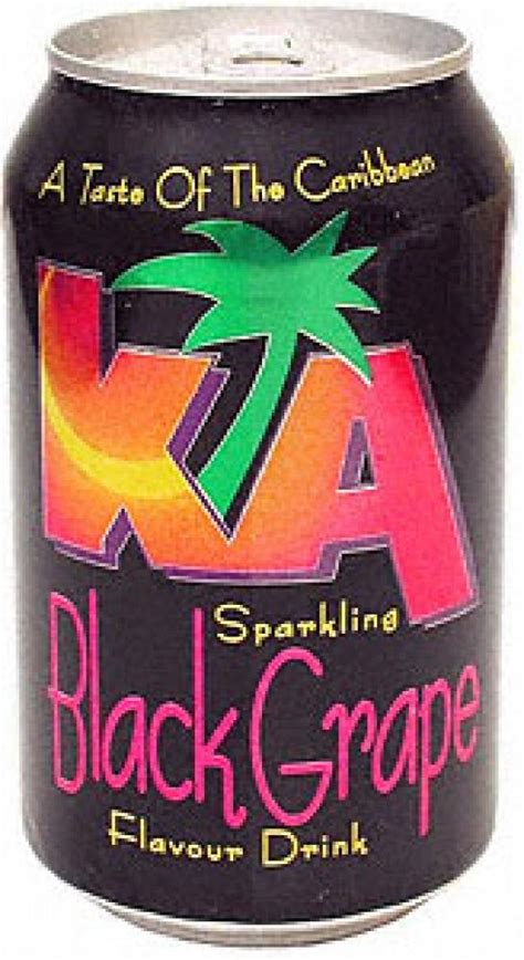 ka sparkling black grape flavour drink ml approved food