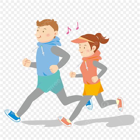 movimiento cartoon dibujado  mano manana run run saludable corriendo png clipart saludable