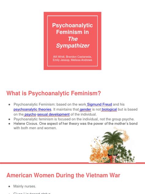 psychoanalytic feminism in the sympathizer oedipus complex sex