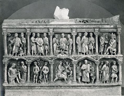 sarcophagus  junius bassus rome  early christian art