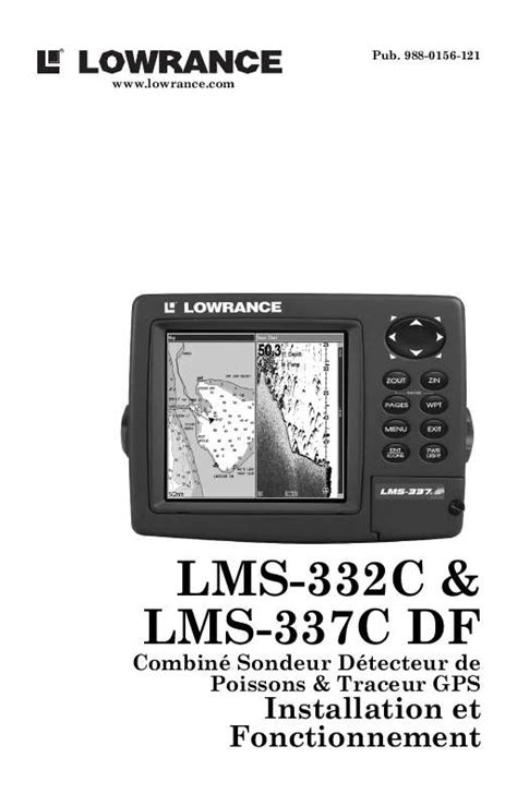 notice lowrance lms  gps trouver une solution   probleme lowrance lms  mode