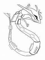 Rayquaza Recommended sketch template