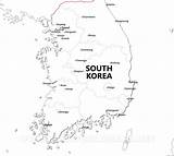 Southkorea sketch template