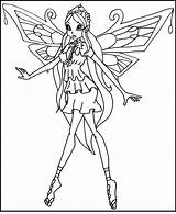 Winx Bloom Club Coloring Pages Drawing Enchantix Kids Boyama Colouring Para Printable Colorir Clipart Drawings Color Visit Library Paintingvalley Sayfaları sketch template