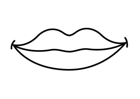 coloring page mouth  printable coloring pages img