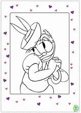 Daisy Duck Coloring Dinokids Disney Pages Visit Close sketch template