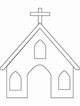 Church Coloring Kids Pages Printable Para Iglesia Sheets Building Crafts Children Sunday Color School Preschool Bestcoloringpages Bible Temple Jesus Printables sketch template