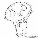 Stewie Griffin Draw Drawing Guy Family Step Cartoon Getdrawings Easy Characters Sketchok sketch template