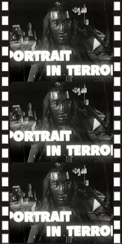 horror portrait in terror