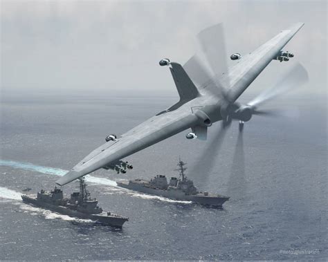 marine corps give    big ship based surveillance drone