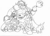 Mario Super Rpg Drawing Coloring Deviantart Needing Baby Mermaid Popular sketch template