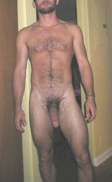hot and hairy daddy — naked guys selfies