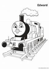 Thomas Coloring Friends Pages Coloring4free Edward Related Posts sketch template