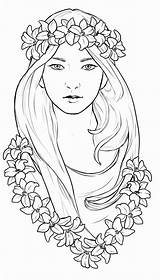 Coloring Adults Face Pages Adult Printable Colouring Print sketch template