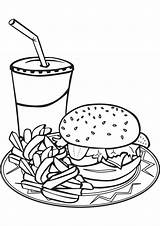 Food Coloring Fast Book Fastfood Handout Below Please Print sketch template