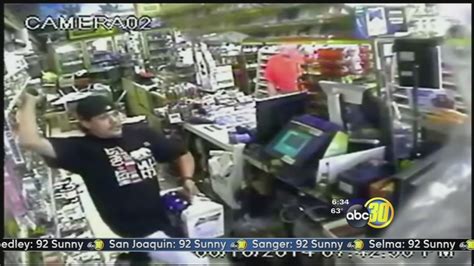 camera captures san jose liquor store robbery abc30 fresno