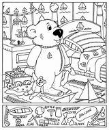 Hidden Worksheets Worksheet Bear Activity Via sketch template