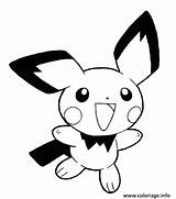 Pichu Pokemon Coloring Pages Pikachu Drawing Para Easy Printable Colouring Imagen Getcolorings Book Getdrawings Machu Eve Color Picchu Clipartmag Step sketch template