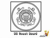 Coloring Pages Flag Guard Coast Army Kids Seal Book Yescoloring Military American Navy Ship Boys Flags Print Veterans Armed Forces sketch template