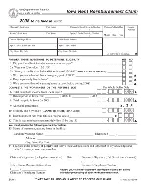 apply  rent rebate  form fill   sign printable