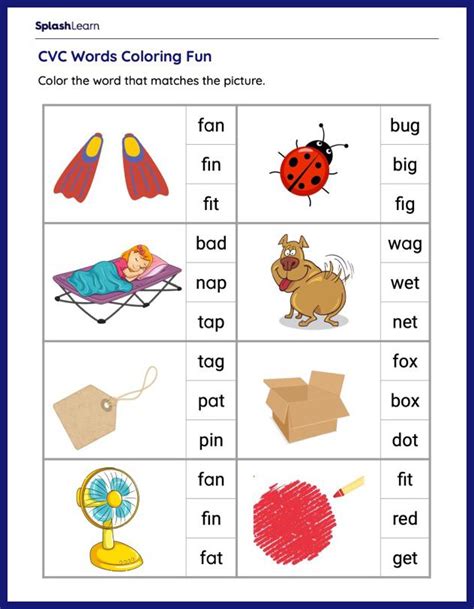 cvc worksheets  pre worksheets  kindergarten