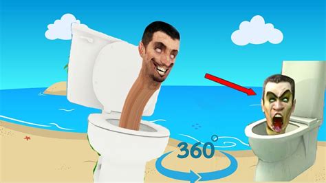 skibidi toilet finding challenge 360º vr video 5 youtube