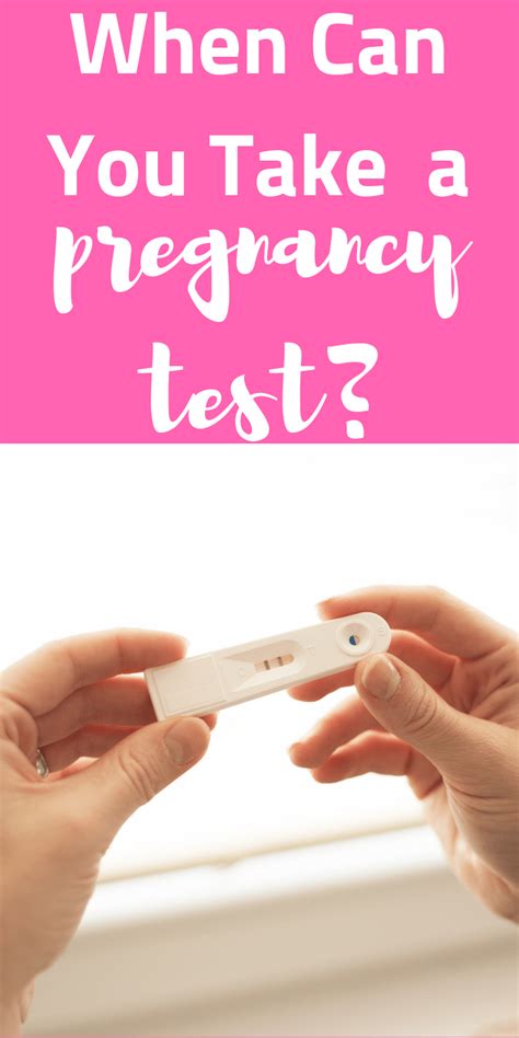 When Pregnancy Test Should Be Done Pregnancy Test