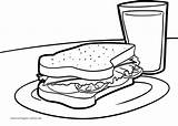 Malvorlage Malvorlagen Brot Butter Erza Backwaren Clipartmag sketch template