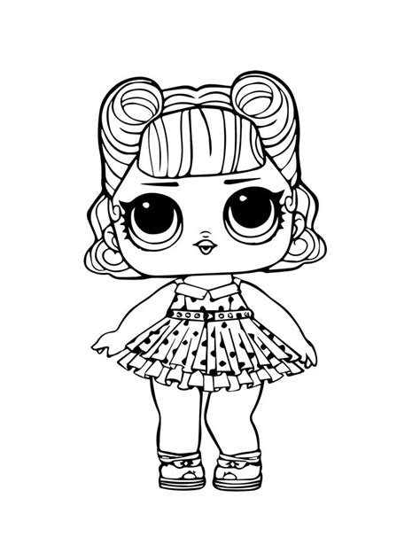 coloring pages baby dolls