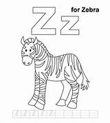 Coloring Letter Pages Printable Zebra Alphabet Momjunction Color Letters Toddler Kids Animal Sheets Worksheets Toddlers Print Visit sketch template