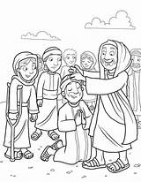 Miracles Heals Sick Lepers Netart Testament Effortfulg Disciples Biblia Pintar Coloringfolder sketch template
