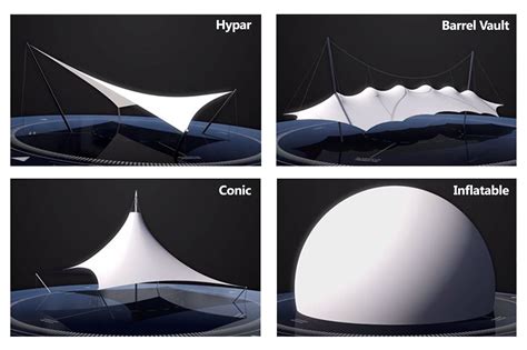 shapes  tensile fabric structures lucky tech