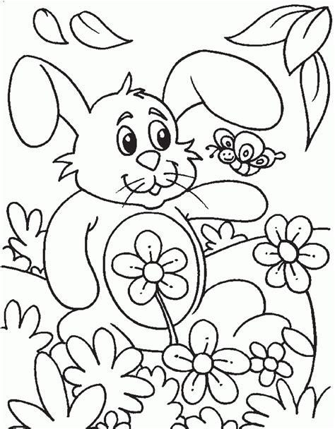 happy spring coloring pages  kids coloring pages