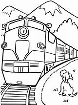 Train Coloring Drawing Pages Station Lego Easy Line Dog Modern Looking Sketch Color Clipart Trains Luna Getcolorings Clipartbest Clip Printable sketch template