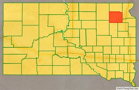 map  day county south dakota