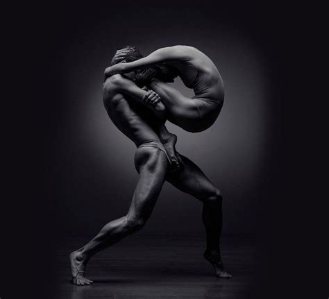 Striking Black And White Portraits Of Elegant Dancers Caught In
