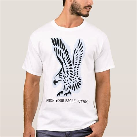 eagle  summon  eagle powers text  shirt zazzlecom