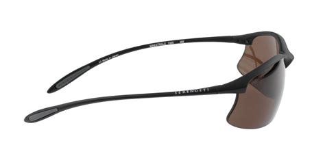 Serengeti Maestrale 7356 Sunglasses Black Frame Drivers Polarized