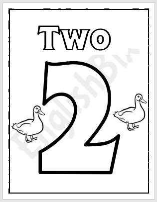 number  coloring page  numbers coloring pages coloring pages