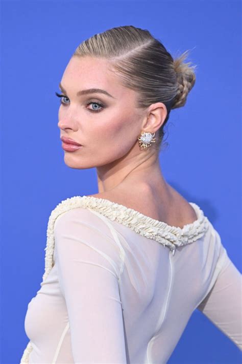 Elsa Hosk Boobs Nipples Sheer Dress Amfar Cannes Hot Celebs Home