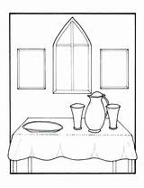 Avondmaal Heilig Jaar Verwerking Bijbelsopvoeden sketch template