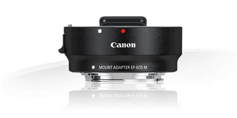 canon adaptador de suporte ef eos m objetivas objetivas para câmara