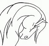Horse Head Drawing Drawings Line Horses Coloring Easy Face Pages Clip Draw Heads Clipart Running Cliparts Lineart Deviantart Designs Computer sketch template